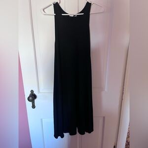 Gap Black Midi Knit Dress